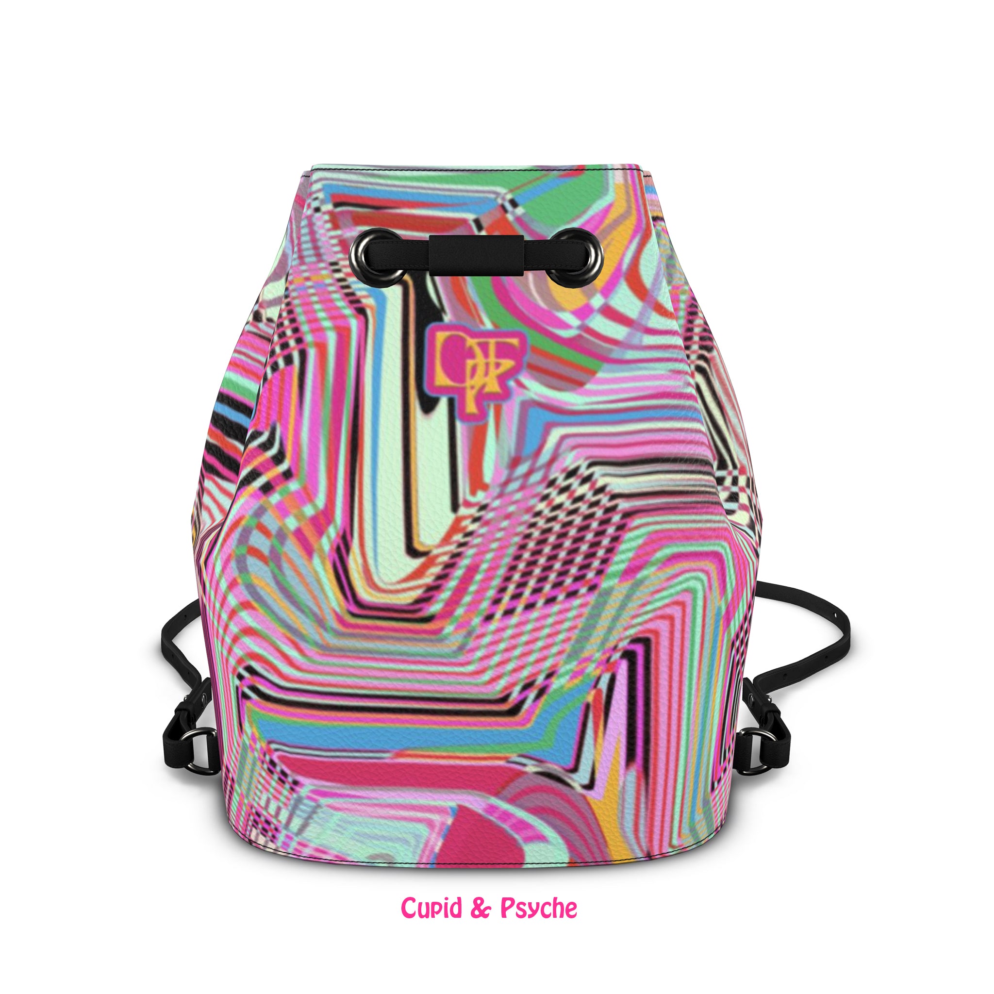 "La Clique” Mini Backpack in Cupid & Psyche