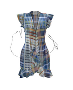 Tabitha Geometric Wrap Dress